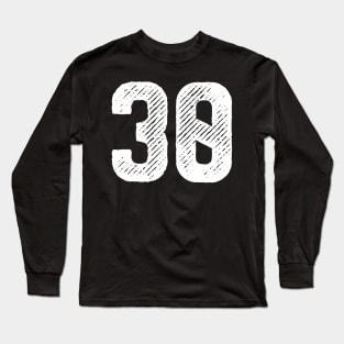 Rough Number 30 Long Sleeve T-Shirt